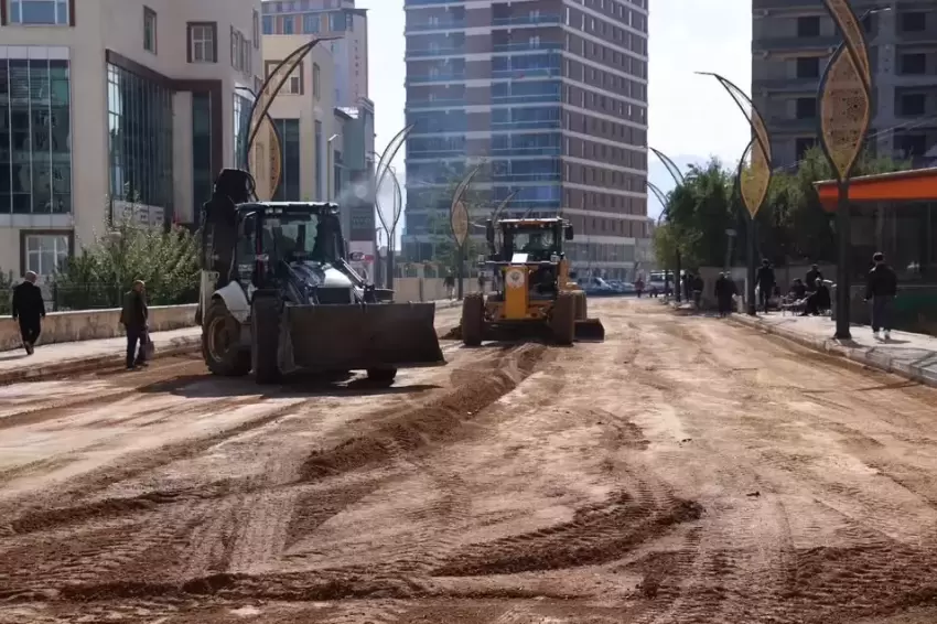 Muşta SSK Caddesinde sona doğru
