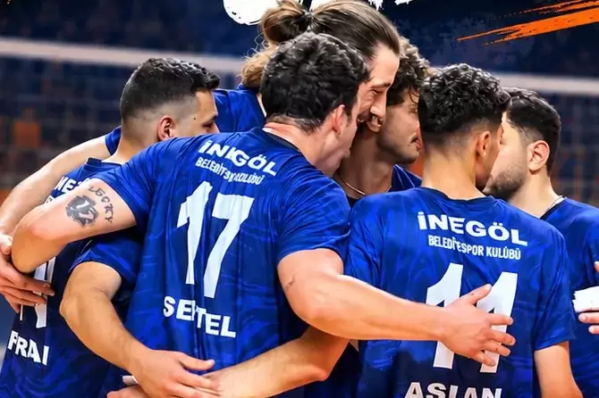 Bursada İnegöl Belediyespordan filede 4te 4