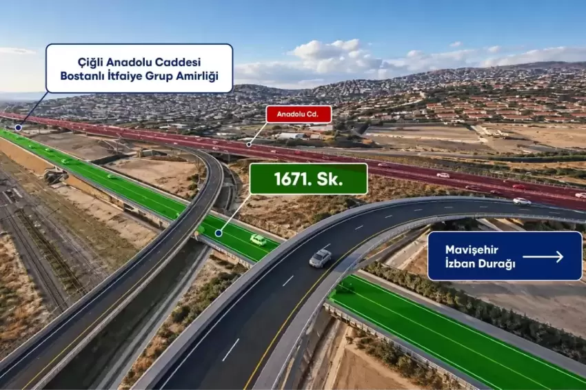 Çiğli ile Karşıyaka arasında yeni bağlantı yolu