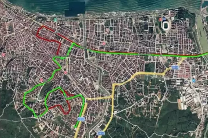 Ordu Şehir Hastanesine ulaşım kolaylaşıyor
