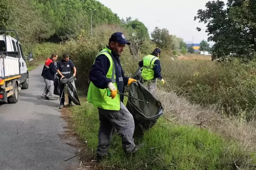İstanbul Maltepede kapsamlı temizlik çalışması