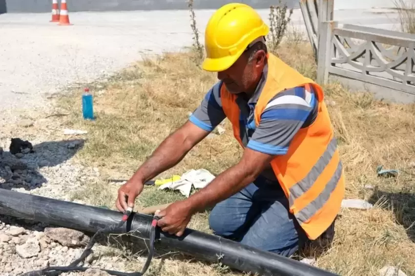 Eskişehir Çiftelerde su altyapısı güçleniyor