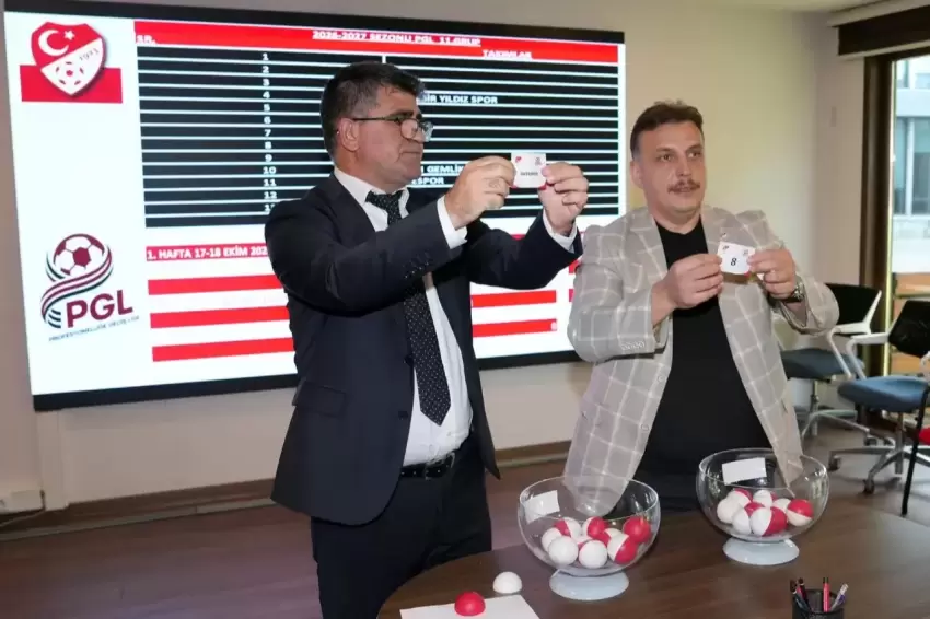 Profesyonelliğe Geçiş Liginde fikstür çekildi Sezon 17 Ekimde başlıyor