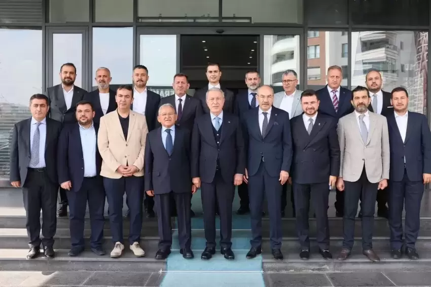 Kayseri protokolünden KTOya tebrik ziyareti