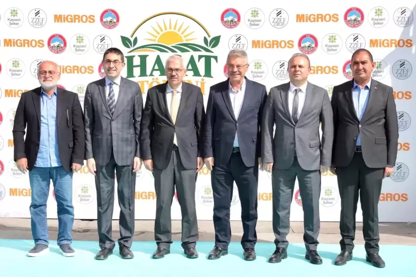 Kayseride tarımsal üretim büyüyor