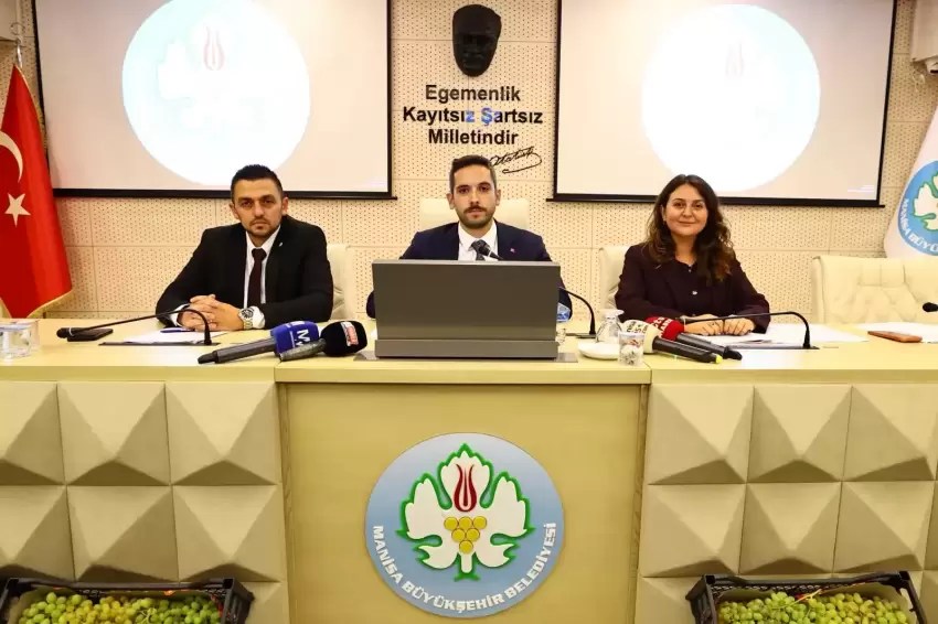 Manisa Büyükşehir Meclisinde Ekim oturumu gerçekleşti