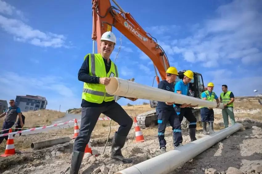 Balıkesirde asbestli borular tarihe karışıyor