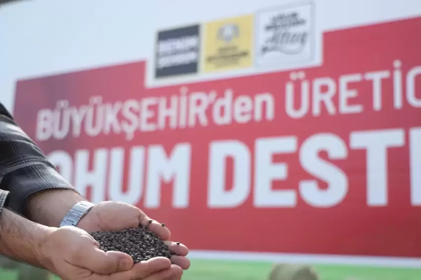 Konya Büyükşehir üreticinin yanında olmayı sürdürüyor