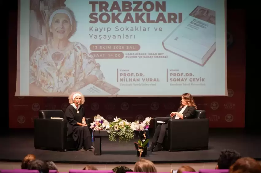 Trabzonun Kayıp Sokakları söyleşide anlatıldı