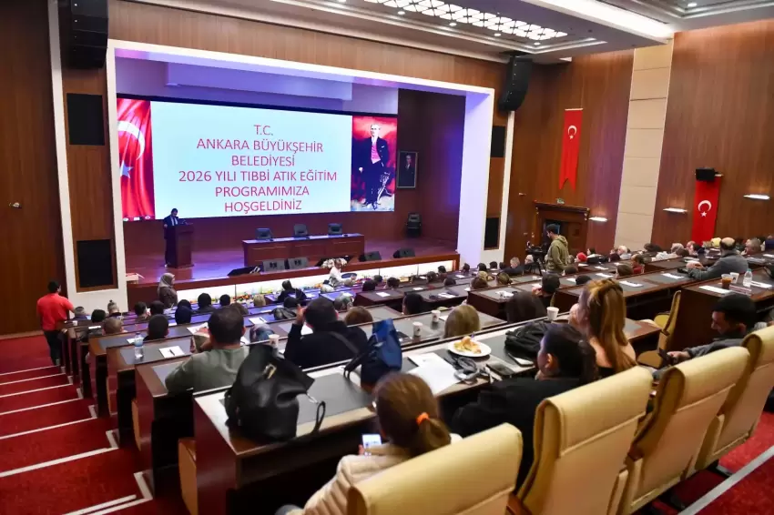 Ankaradan sağlık kuruluşlarına tıbbi atık eğitimi