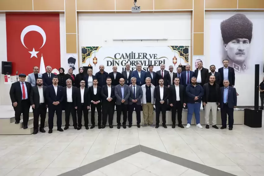 Keçiörende din görevlilerine vefa buluşması