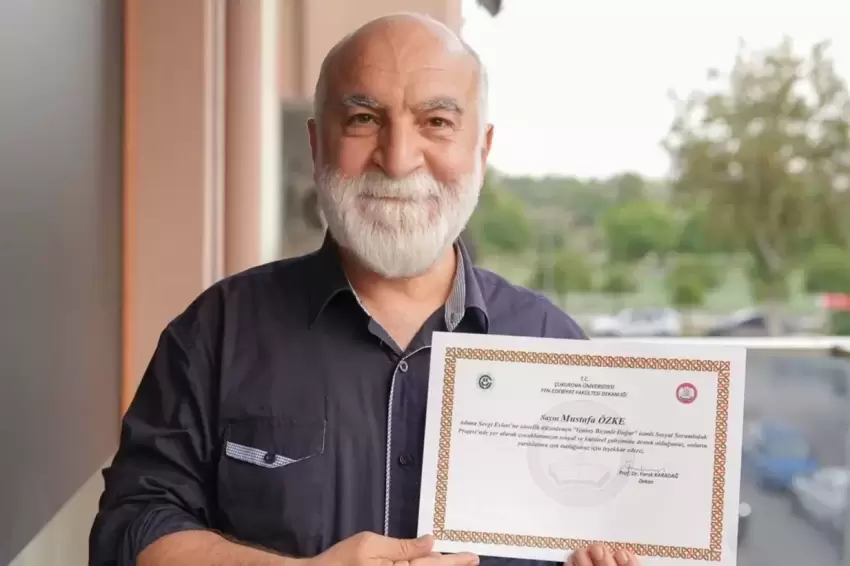 Gazeteci Özke, Adana Sevgi Evlerine konuk oldu