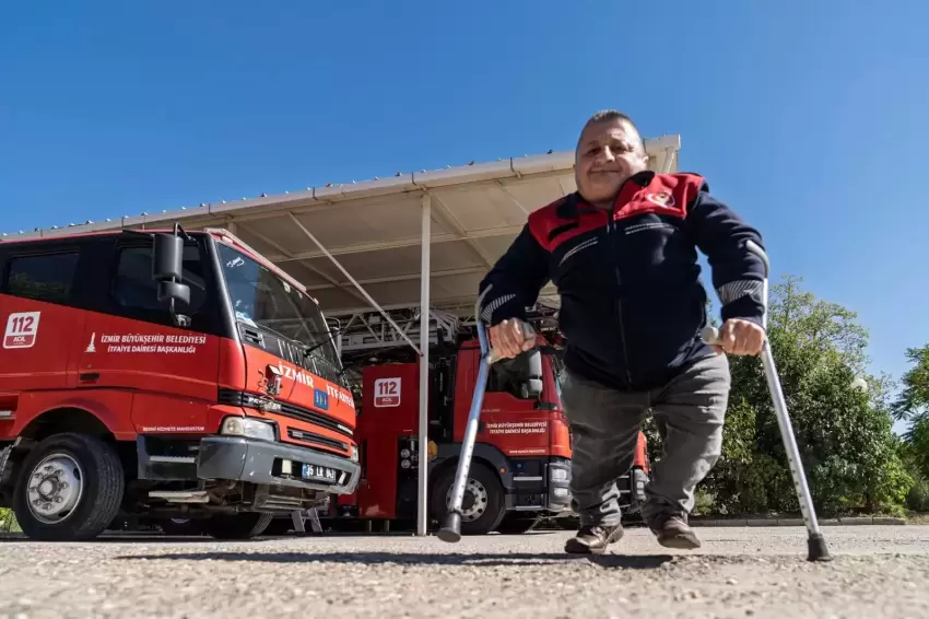 110 Yaşarın 24 yıllık itfaiyecilik öyküsü