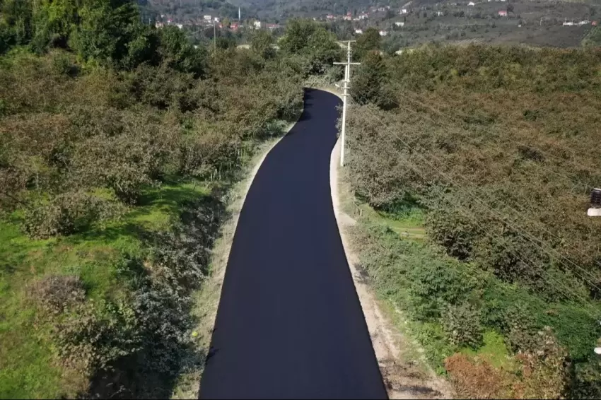Ordu İkizce Düzpelit Mahallesi asfalta kavuşuyor