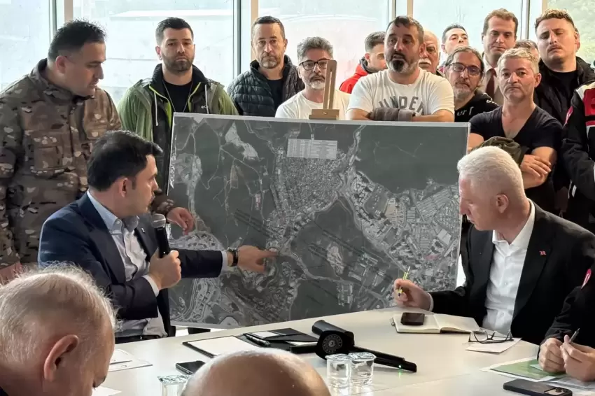 İstanbul Ayazağada sel mesaisi Bakanlar Afet Koordinasyon Toplantısında
