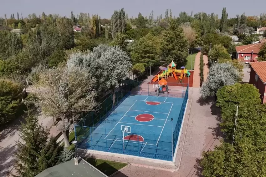 Kayseri Melikgazide pilav şenliği hazırlığı