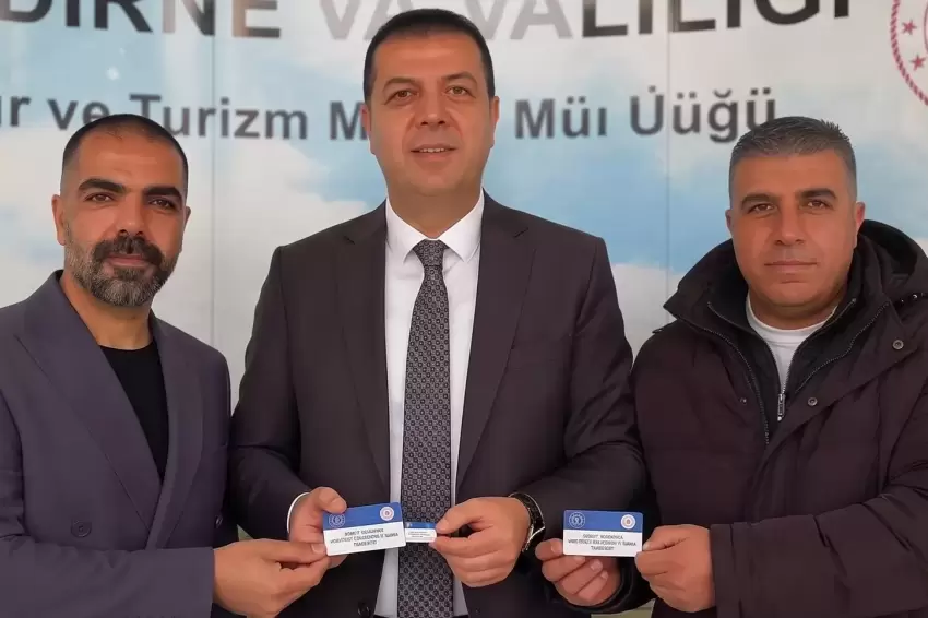 Edirnenin değerleri Bakanlık onayıyla taçlandı... Keşanlı Uyan kardeşlere kültürel miras unvanı