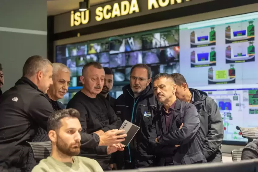 Kocaelide günlerdir sahada olan ekiplere Başkan Büyükakından teşekkür