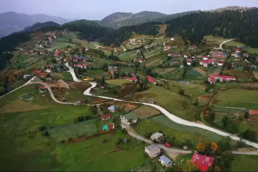 Ordu Büyükşehirden Turnalıka beton yol konforu