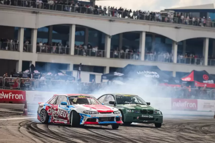 Driftin son randevusu İstanbul Parkta