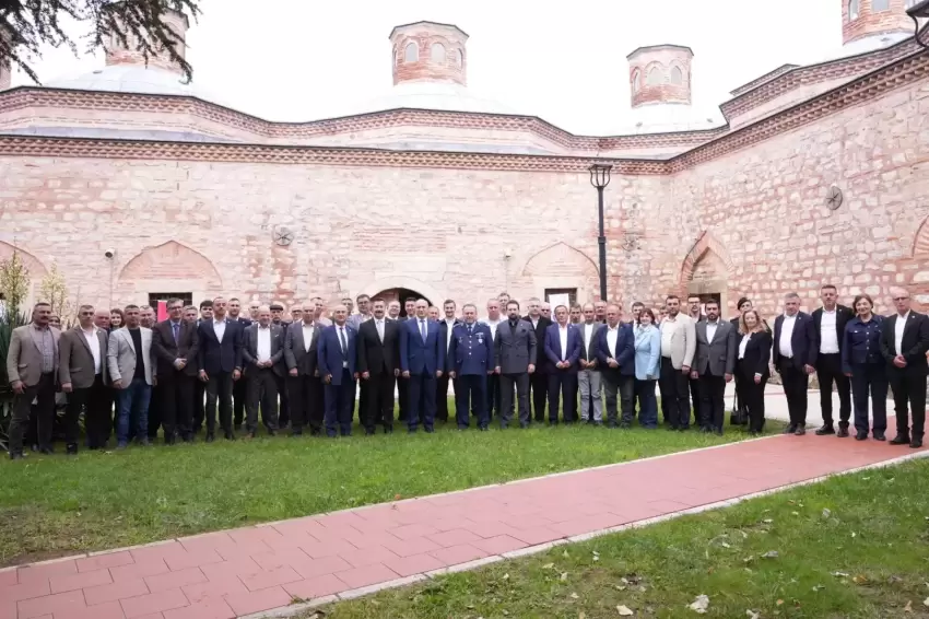 Bursa Yenişehirde Başkan Özel muhtarları ağırladı