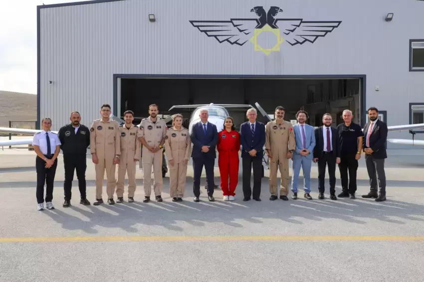 Konyada havacılık kampüsüne önemli ziyaret