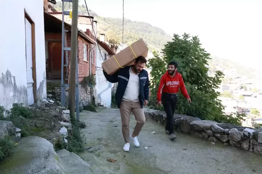 Osmangaziden engel tanımayan sosyal destek