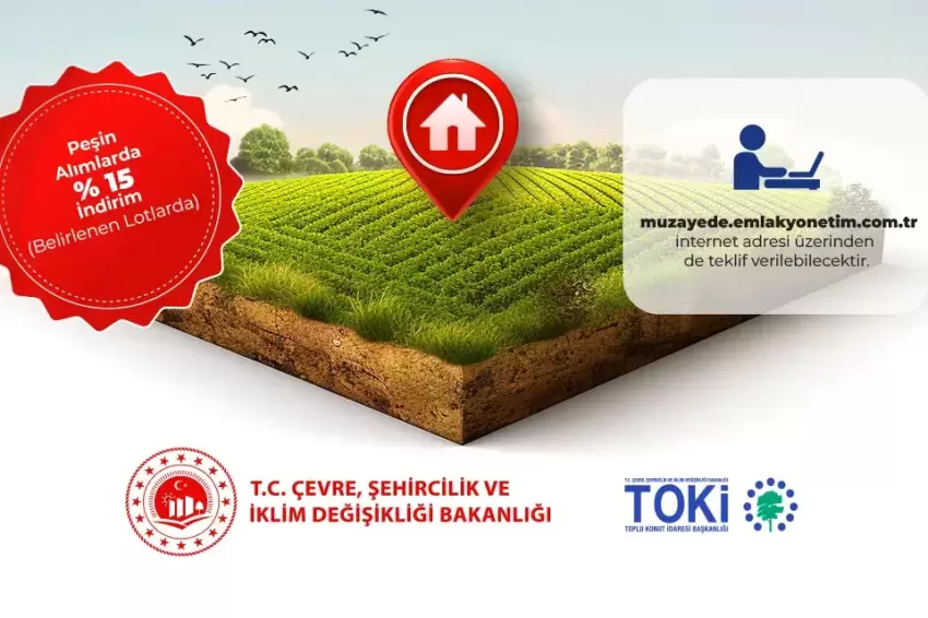 TOKİden 61 ilde 725 arsayı satışa çıkardı