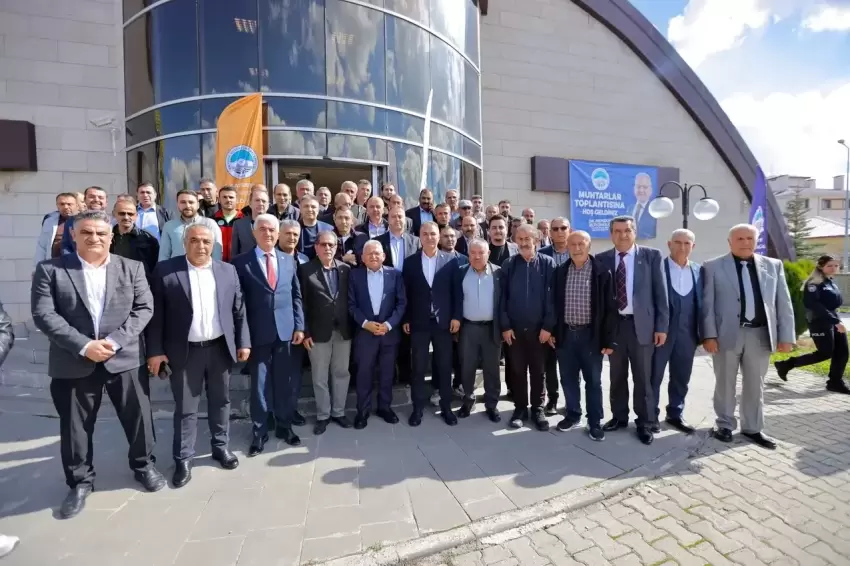 Kayseri Büyükşehirden muhtar buluşması