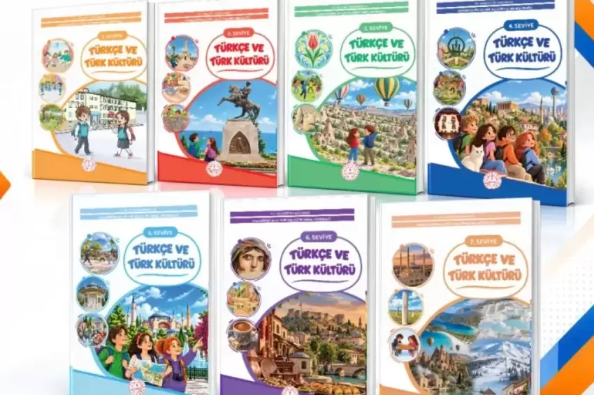 MEBden yurt dışındaki öğrencilere 7 seviyeli Türkçe ders kitabı seti
