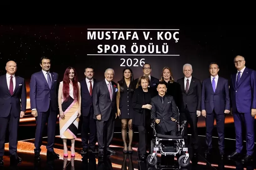 2026 Mustafa V. Koç Spor Ödülünün sahibi oldu