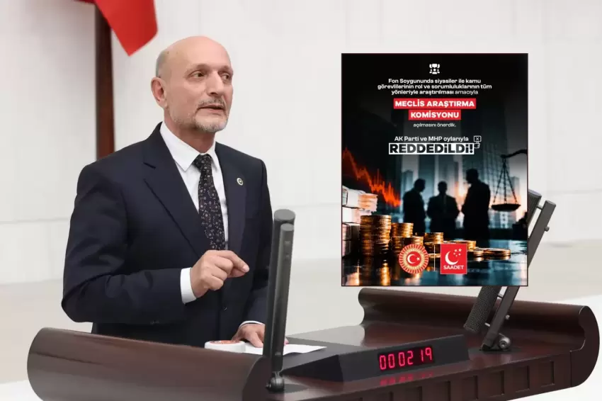 Fon krizi için Yeni Yolun Araştırma Komisyonu önergesi reddedildi