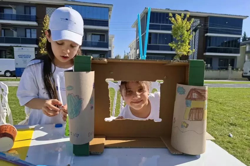 Sakaryada minikler doğanın izinde