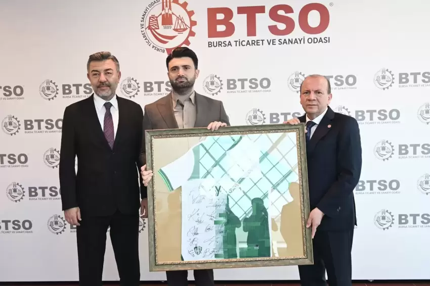 BTSO Başkanı Özer Matlıdan yoğun mesai