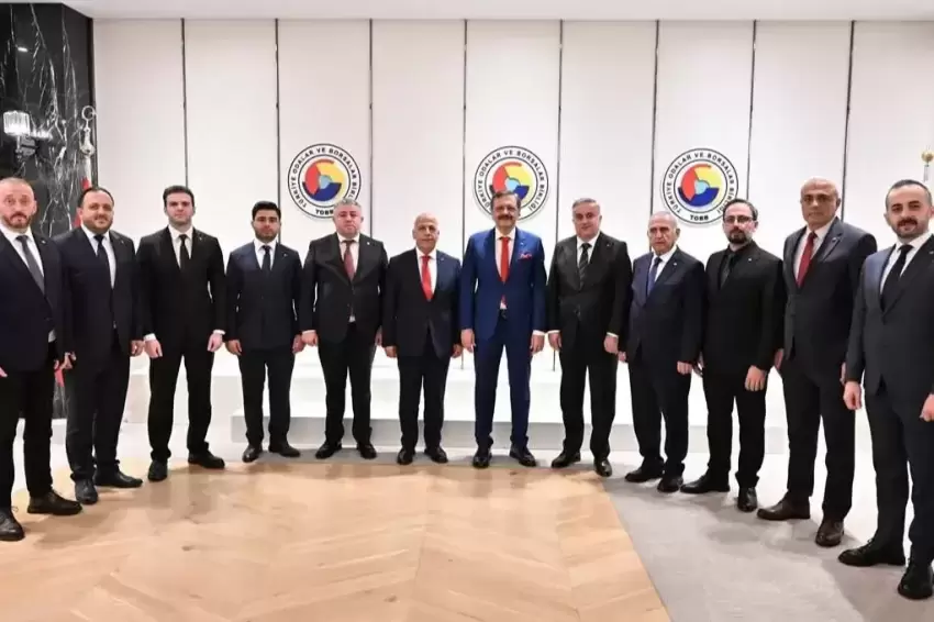 Artvin Ticaret Borsasından Hisarcıklıoğluna ziyaret