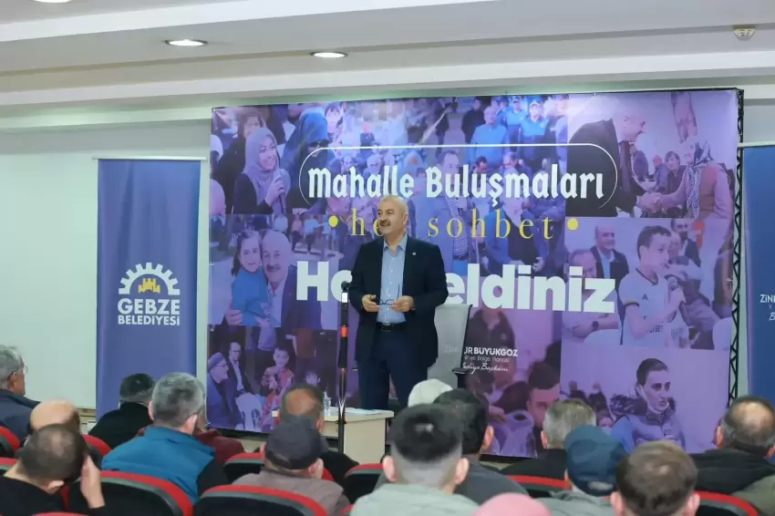 Başkan Büyükgöz Pelitlide vatandaşlarla buluştu