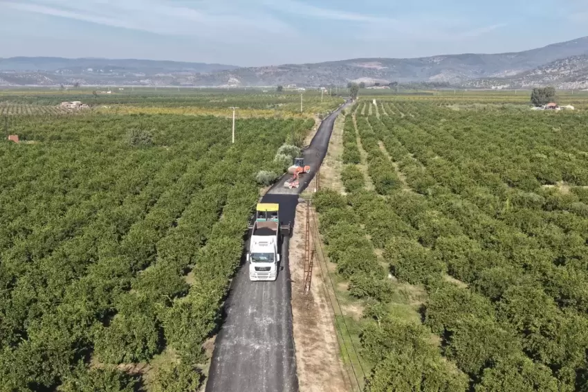 İzmir Selçukta 15,5 kilometrelik yol yenileniyor
