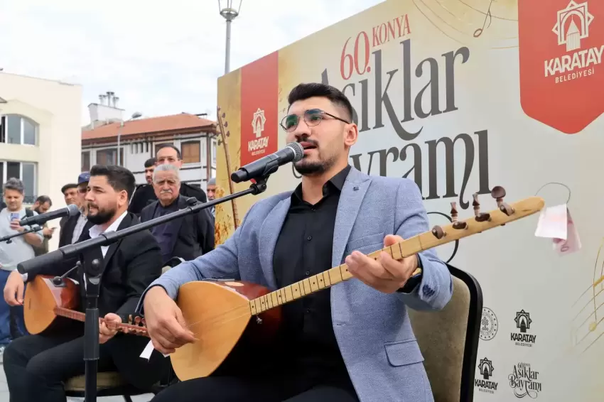 Konyada geleneksel Âşıklar Bayramı coşkusu