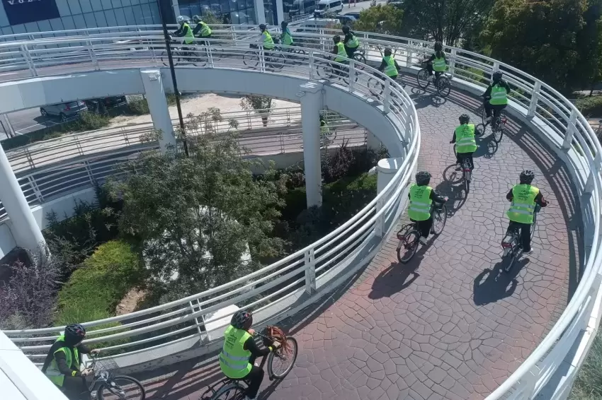 Konya Bisiklet Dostu Okulla pedal çevirdi