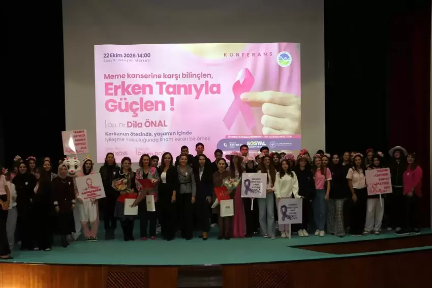 Sakaryada meme kanserine karşı erken teşhis farkındalığı