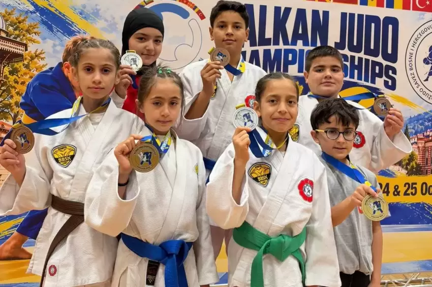 Konyalı milli judocular gururlandırdı