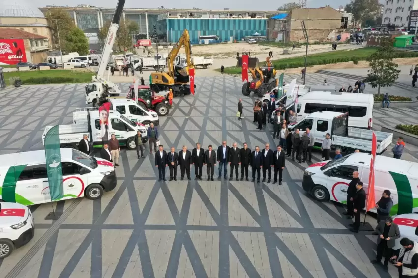 Osmangazinin araç filosuna 41 takviye
