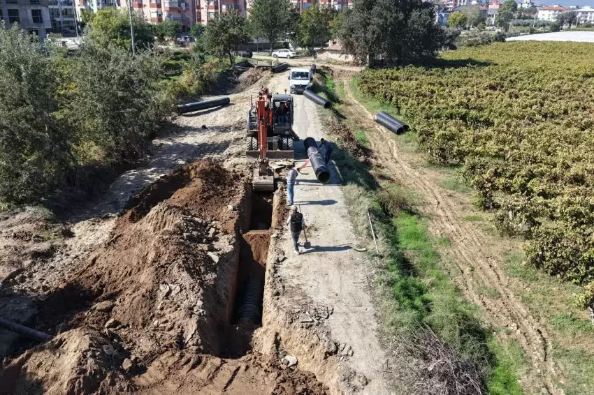 Manisa Sarıgölde taşkın riskine karşı hamle
