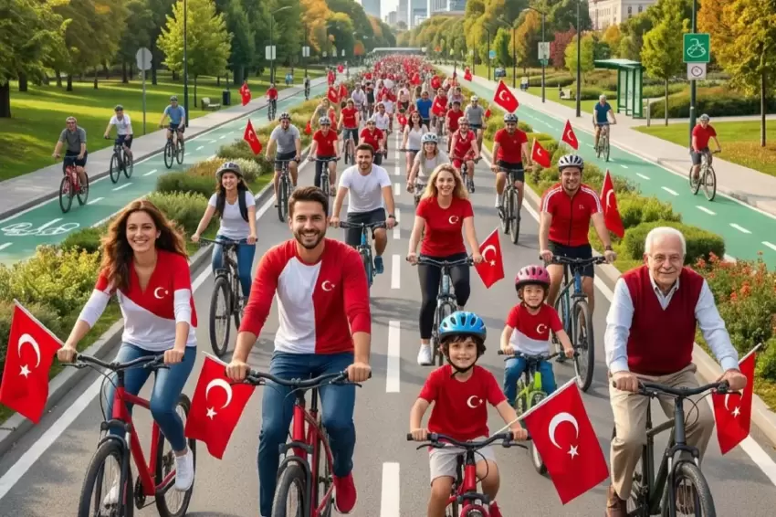 Türkiye, 29 Ekimde 81 ilde pedallayacak