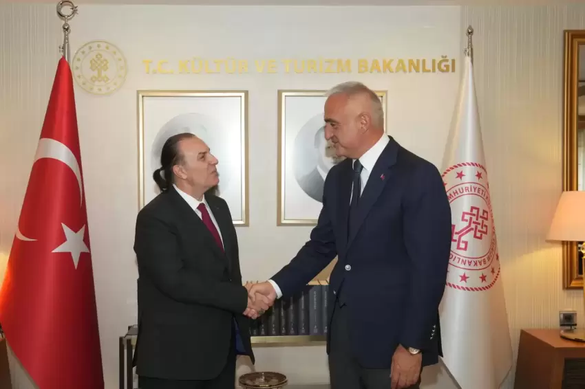 Bakan Ersoy, Can Atillayı ağırladı