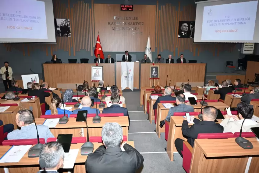 Ege Belediyeler Birliği İzmirde toplandı