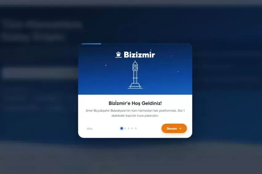 İzmir Büyükşehirin dijital hizmet platformu Bizİzmir yenilendi