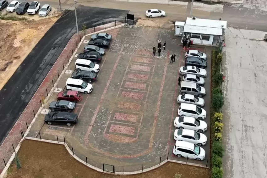 Bursa İnegöle 32 araçlık yeni otopark hizmete girdi