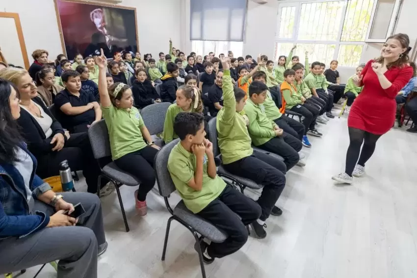 İzmirde iklim bilinci çocuklarla büyüyor