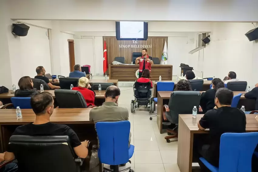 Belediye personeline psikososyal eğitimi